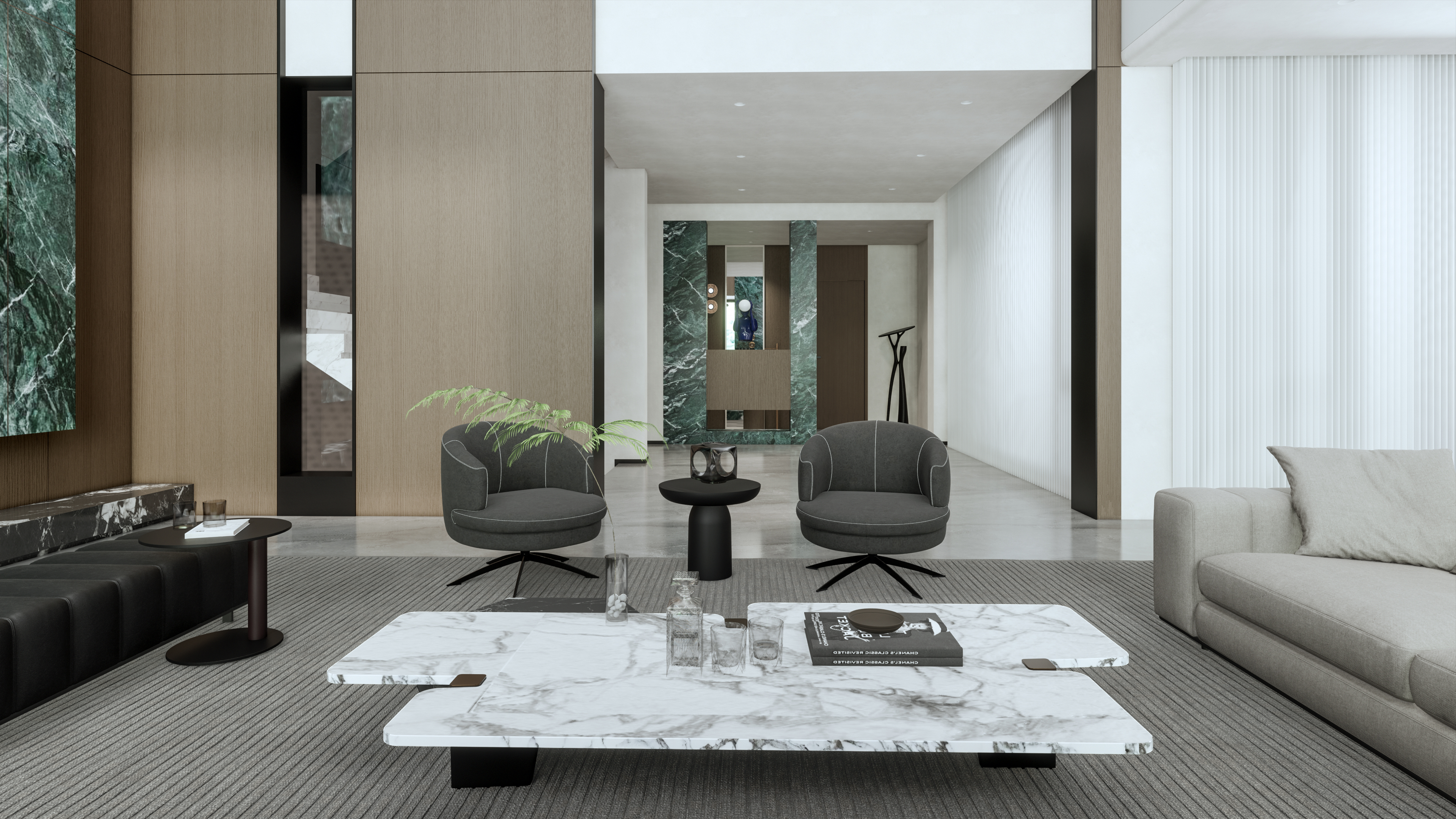 现代别墅丨木璞空间装饰-17