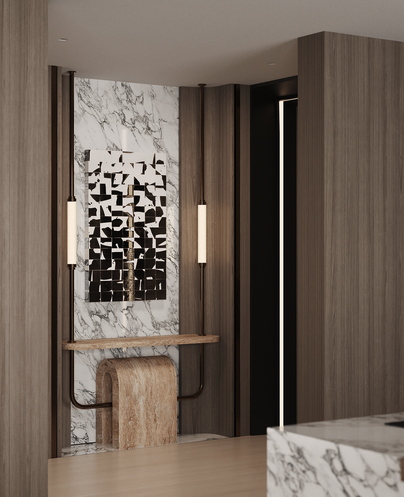 质感复式空间设计，大气简约！-5