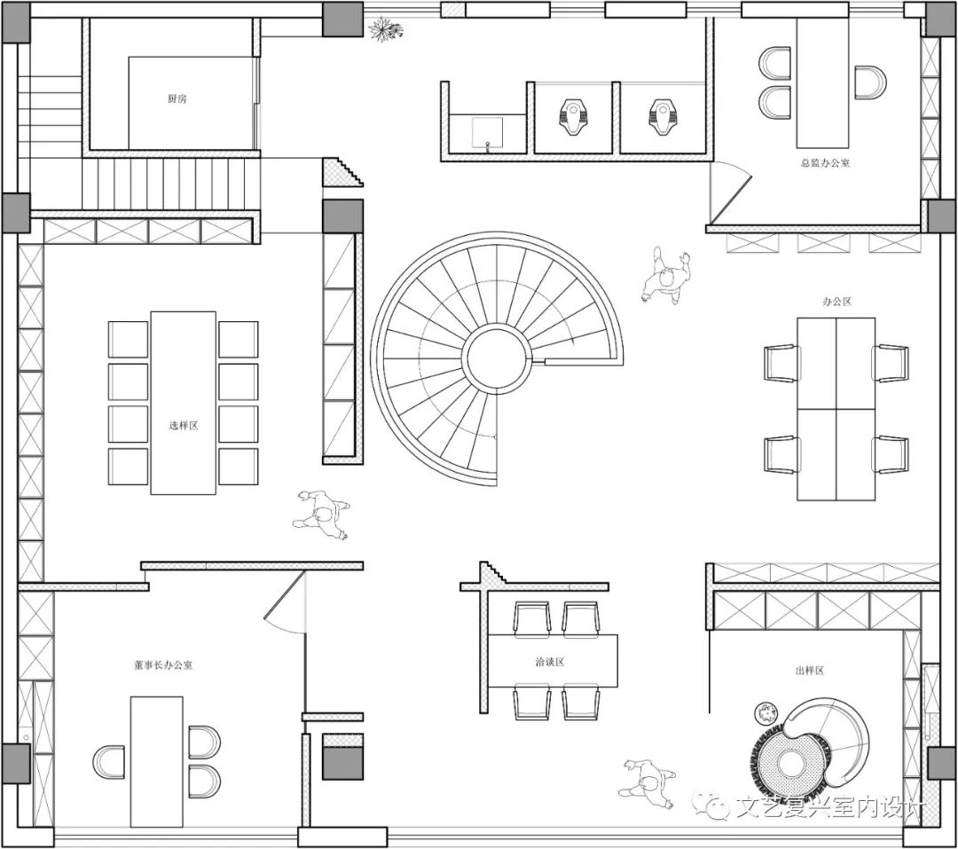 十木一间丨文艺复兴室内设计-114