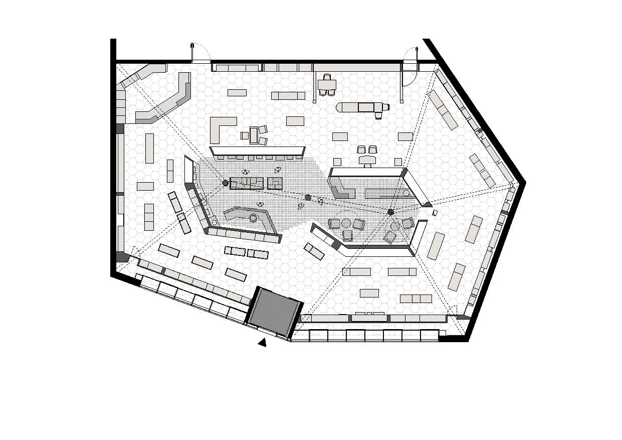 德国黑森林的奢华钟表销售空间-17