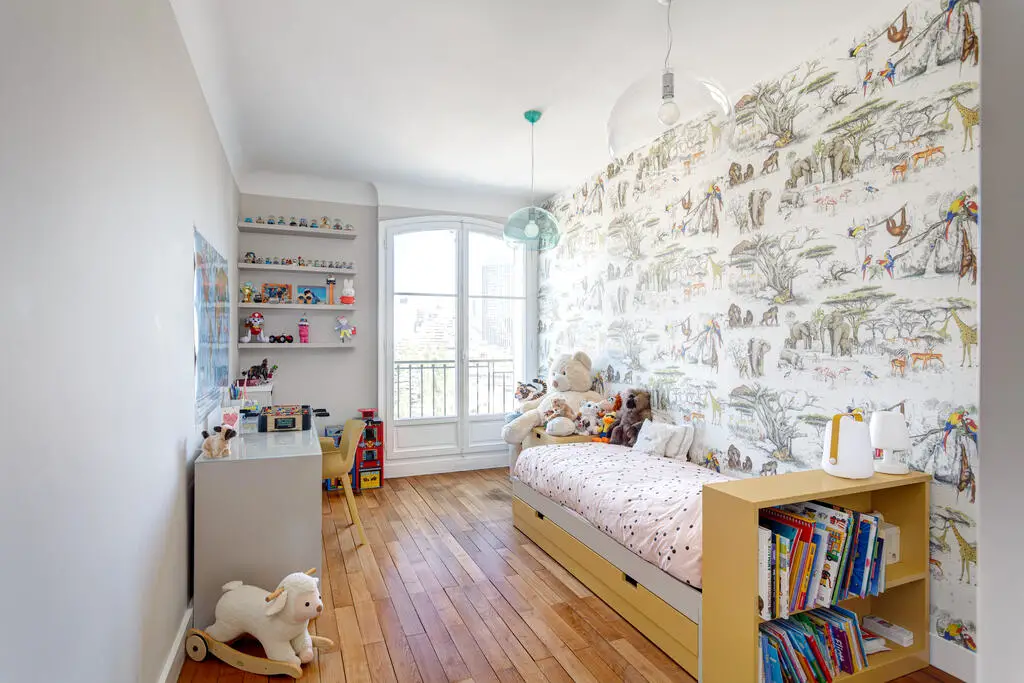 现代风家庭公寓 | 巴黎近郊的时尚居所-11