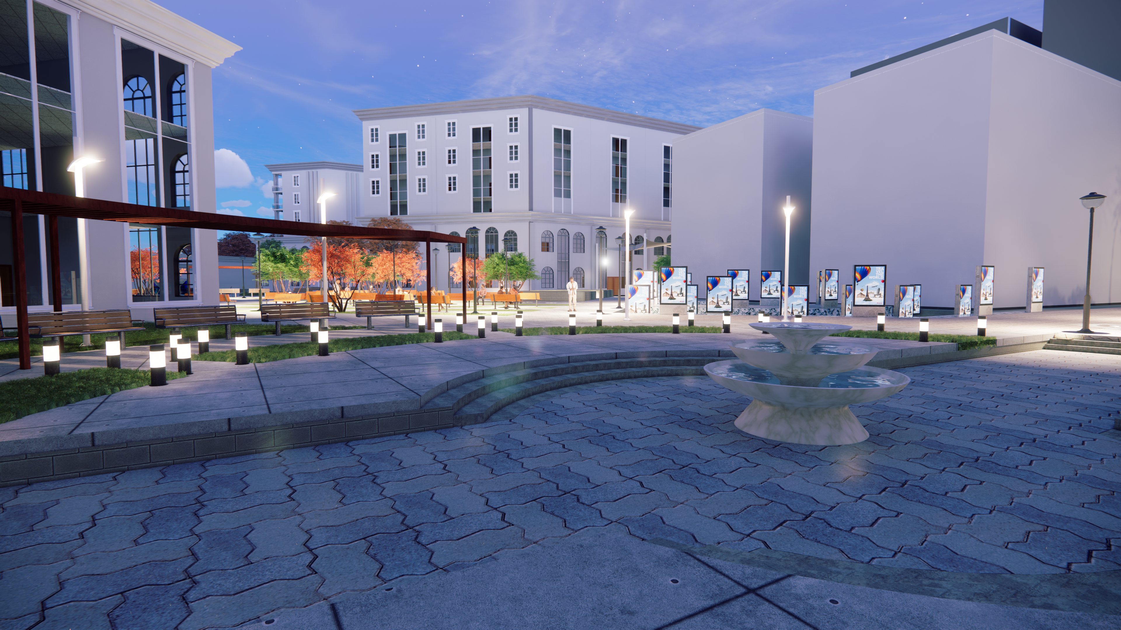 LIBERTE HOTEL 酒店及社区中心综合体丨艾斯尤特大学工程学院城市设计与规划系-17