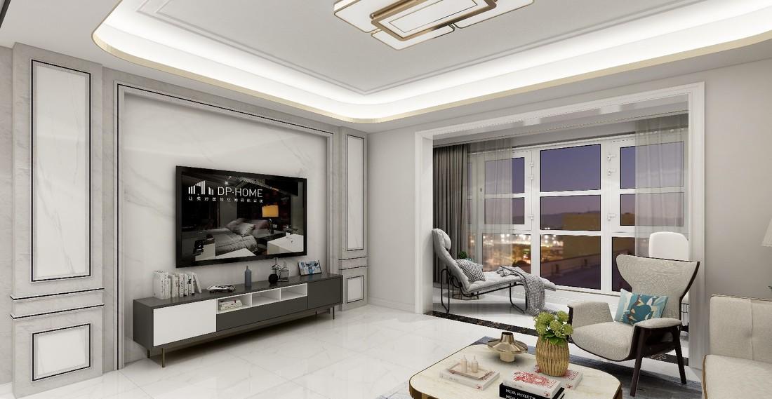 
设计师魏彦熙蓝珀江宸现代轻奢 -1