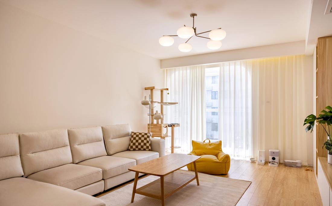 现代原木风房山三居丨中国房山-38