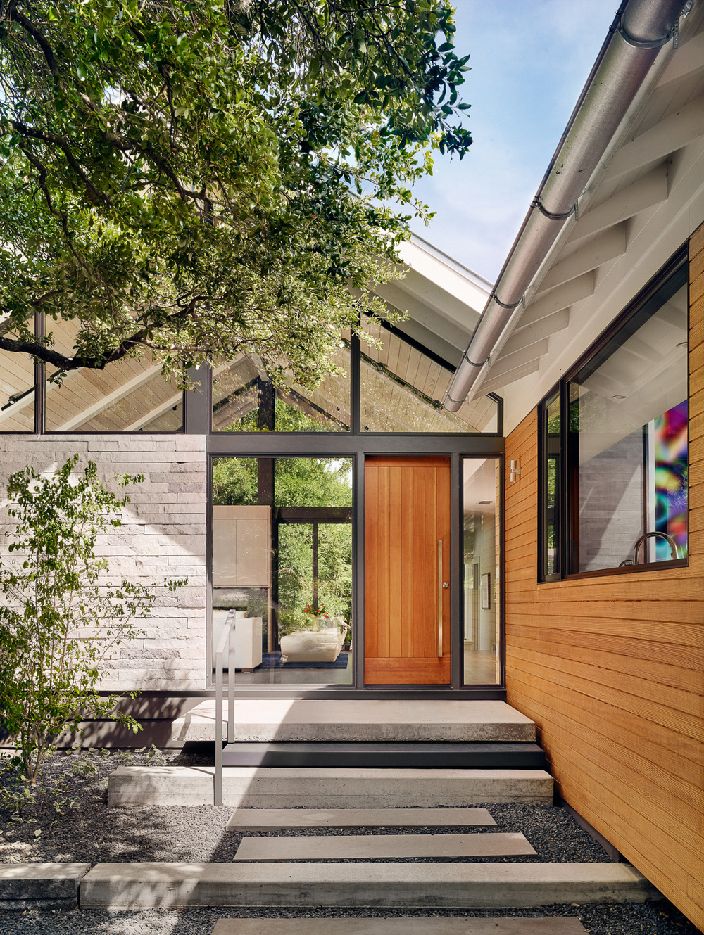 奥斯汀湖住宅 | 返璞归真的轻浮与稳固-20