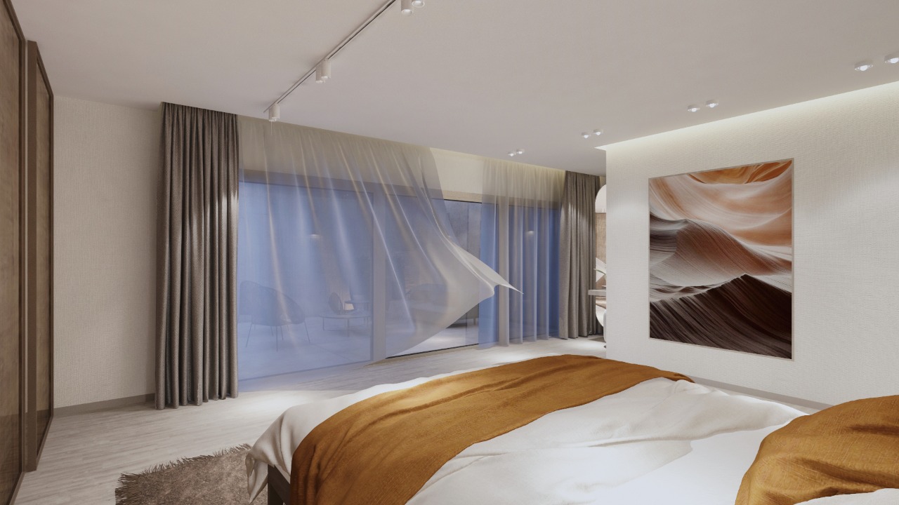 Pebbles Bedroom| Seashell | Kanjo Design House-6