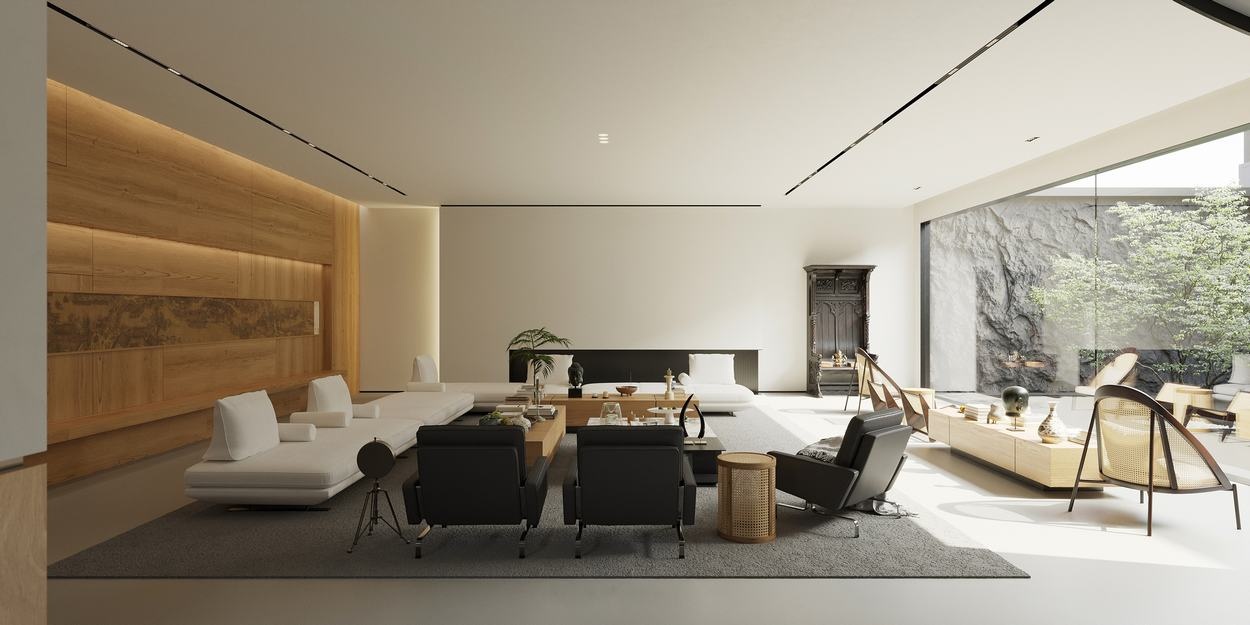 忆江南·中式别墅丨ZHBB 效果表现-18