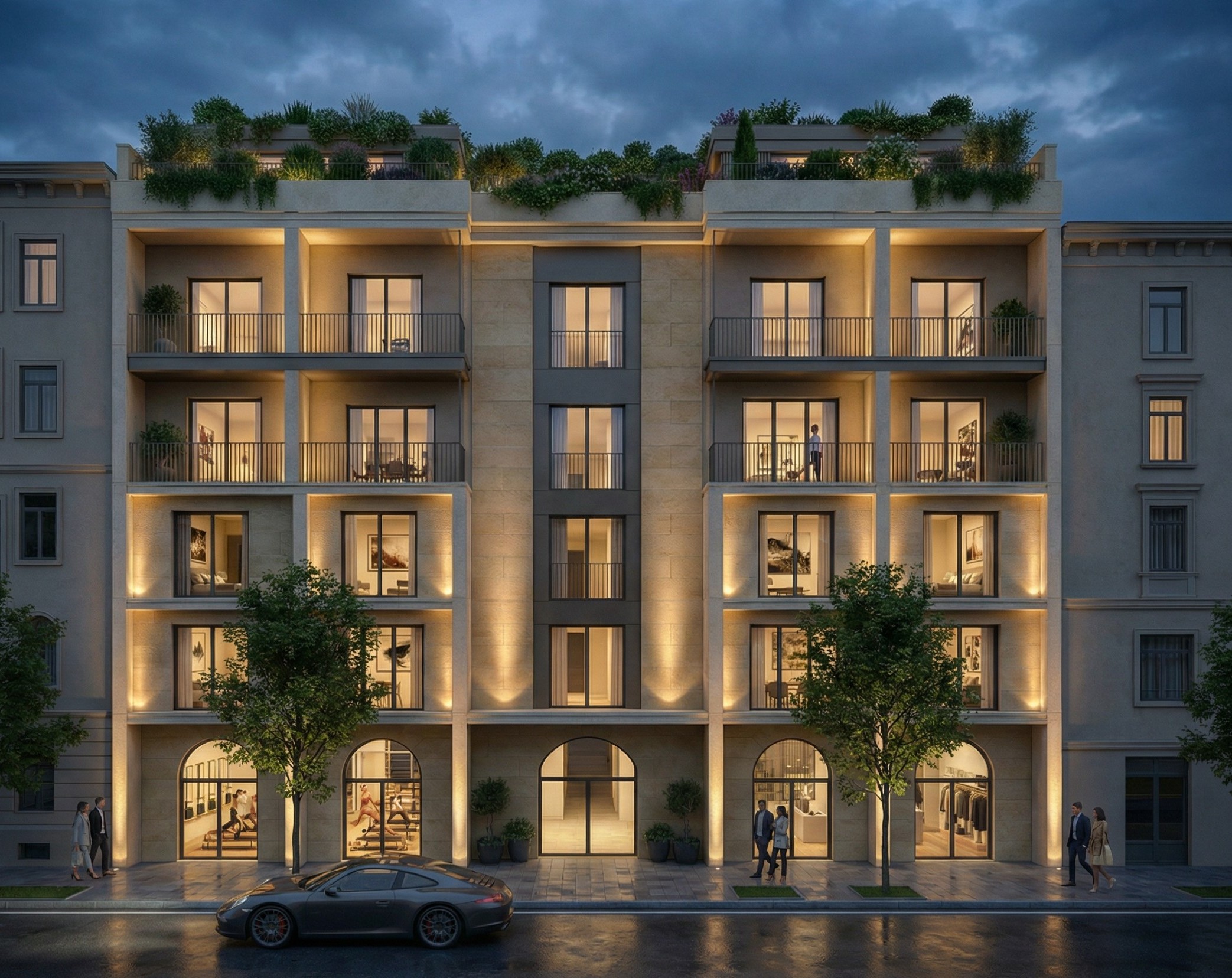 Apartamenty Al. Solidarności, Warszawa-5