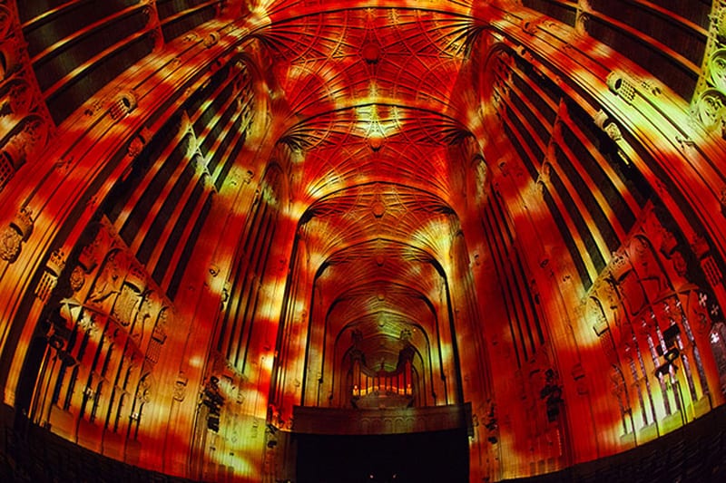 “Dear World… Yours,Cambridge”投影项目丨英国剑桥丨Miguel Chevalier-14