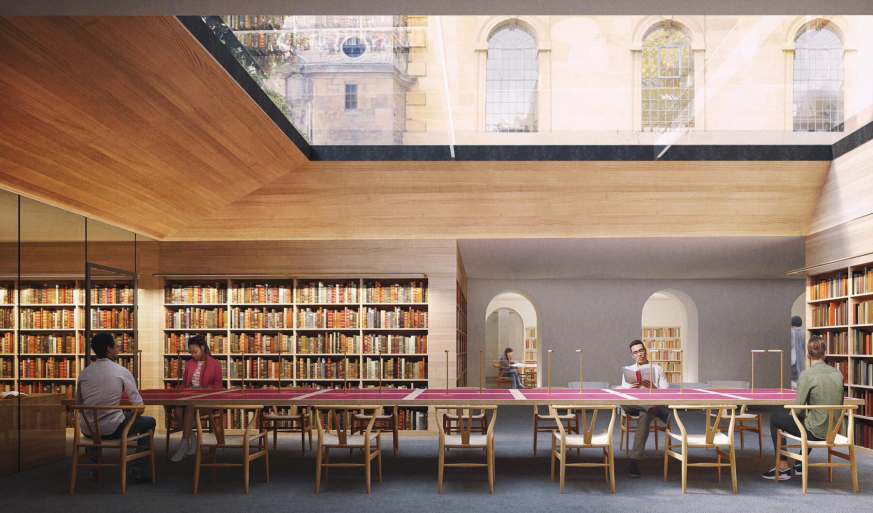 Hertford College Library-0