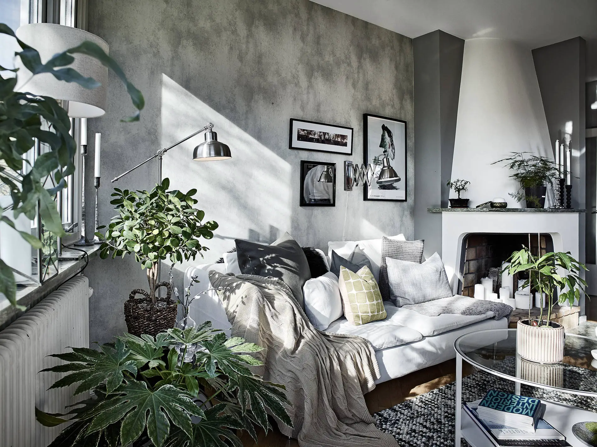 灰色系公寓的温馨生活-3