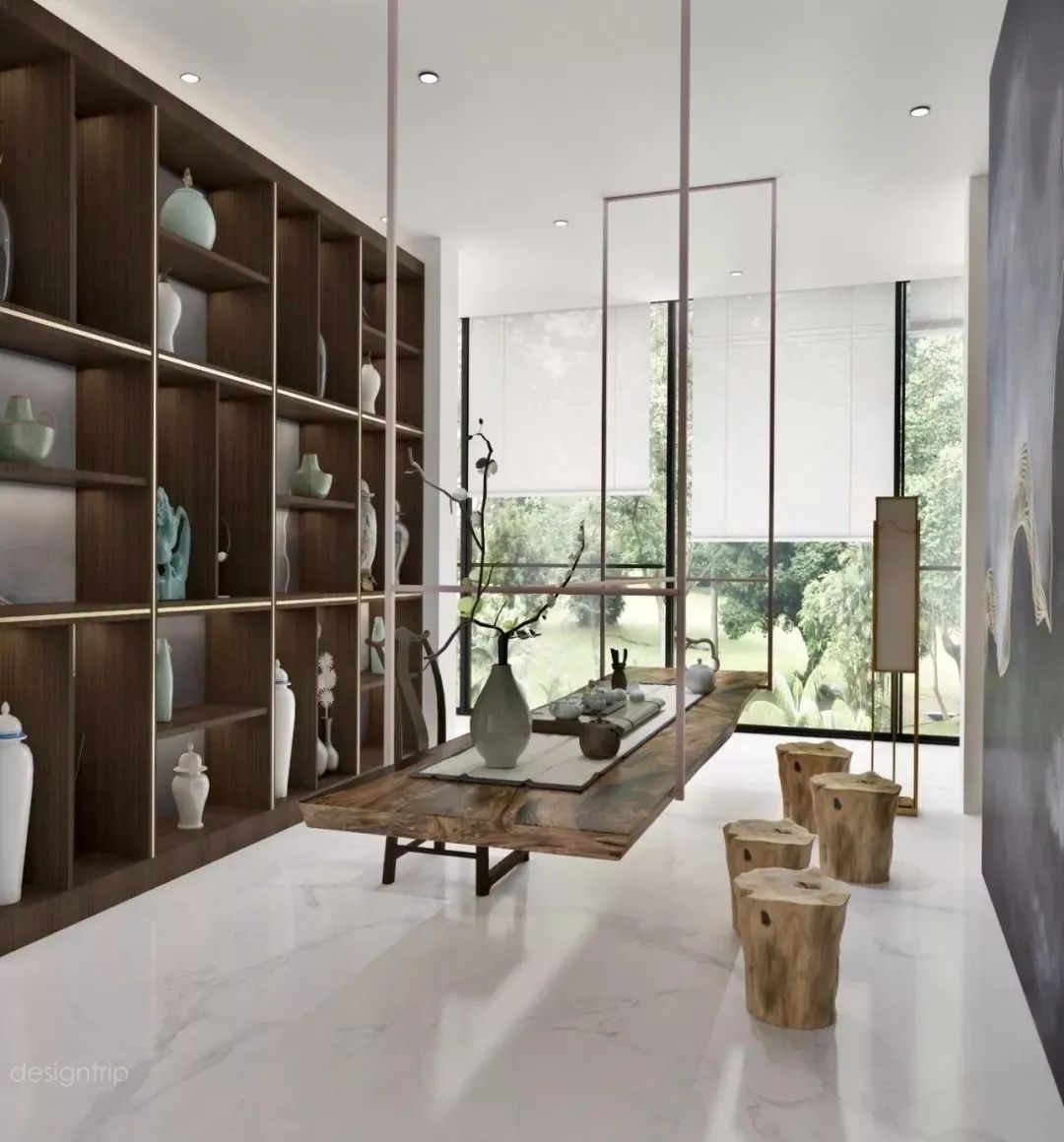 茶室禅意,传统与现代的融合-16