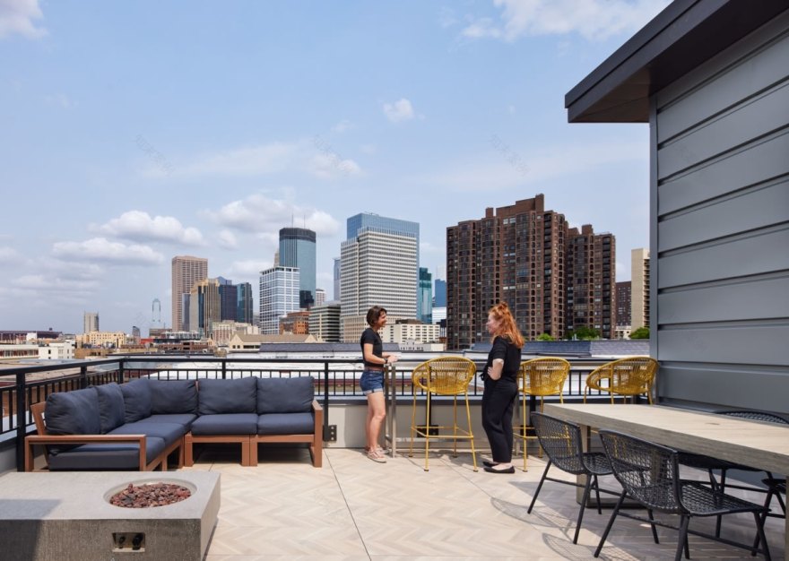 The Abbey Apartments 公寓设计丨美国丨Studio BV-22