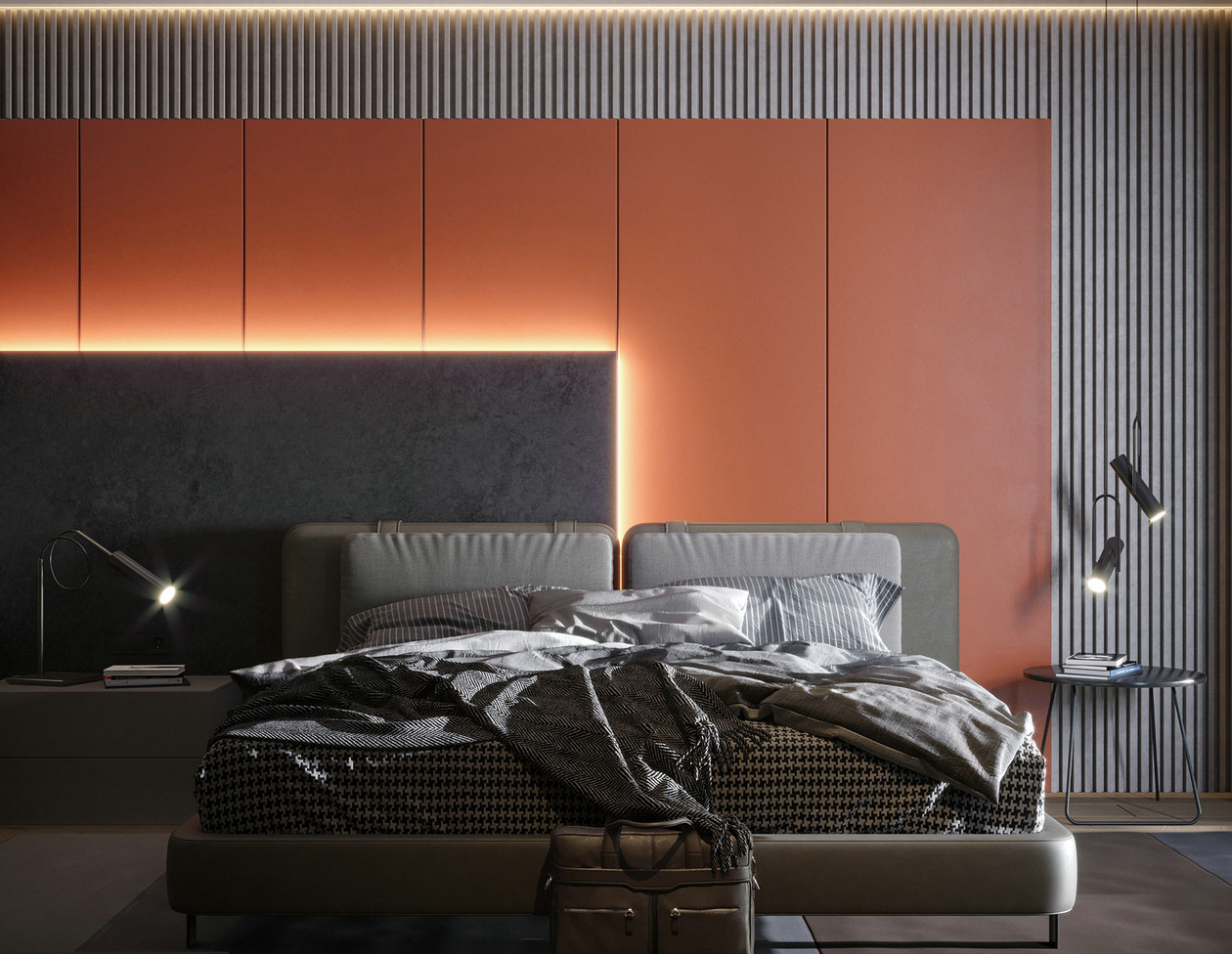 中性色彩与简洁线条构成的纳维亚风格公寓-17