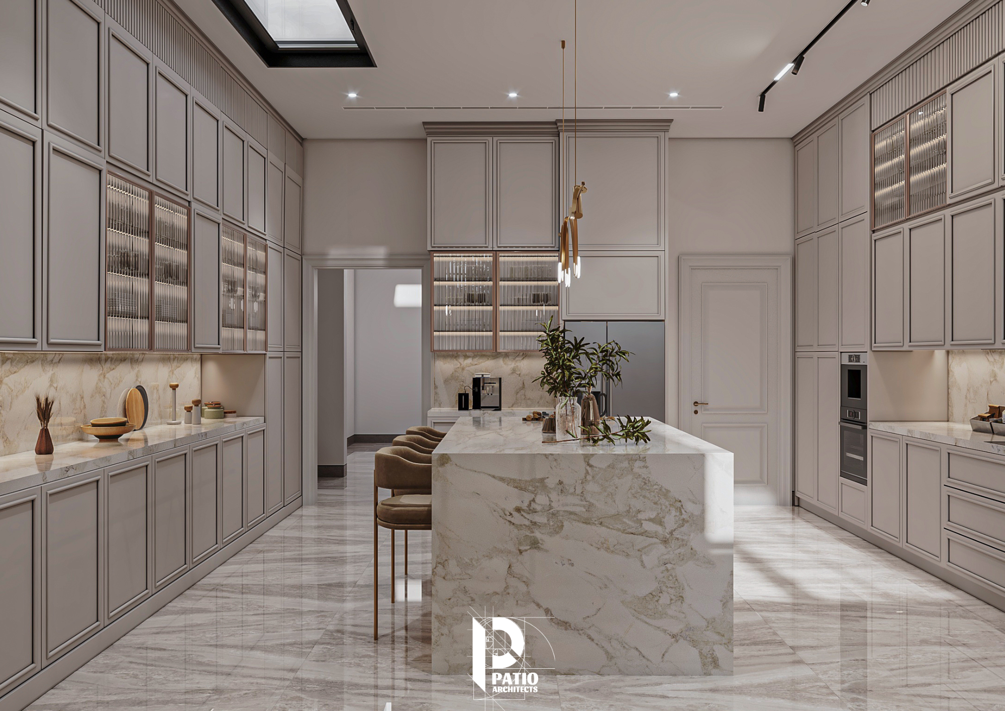 Neo-Classical Kitchen Interior Design-8