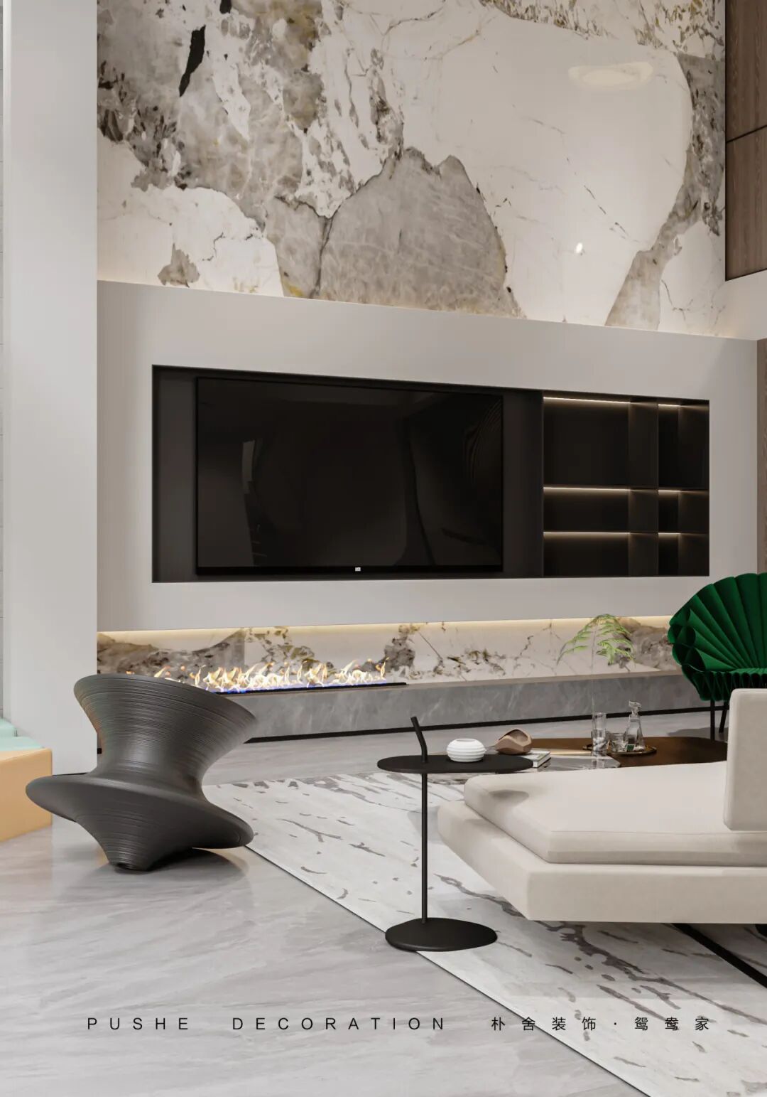 新作|叠墅·摩登意式，品味生活的时尚奢阔-94