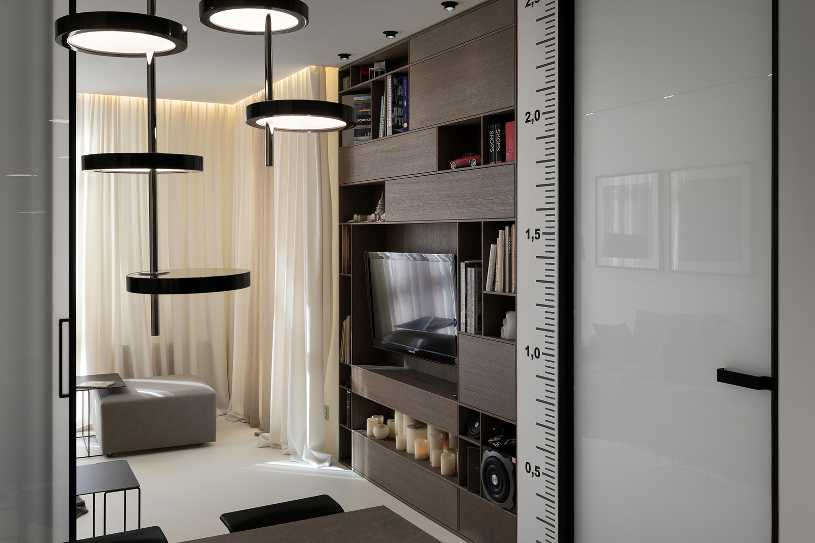 现代极简40平米小公寓住宅室内设计-14