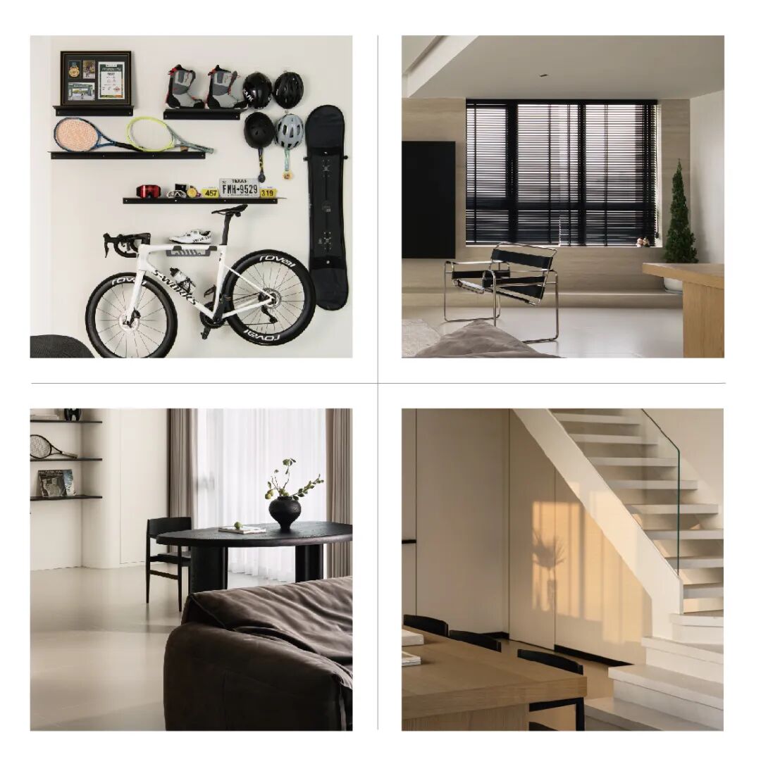 龙湖舜山府【第伍套】238㎡极简风·温润时光丨中国重庆丨KD室内设计事务所-2