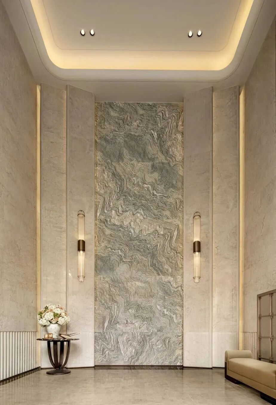 华润置地·旗峰润府·澐璟丨硬装矩阵纵横,软装矩阵鸣翠-20