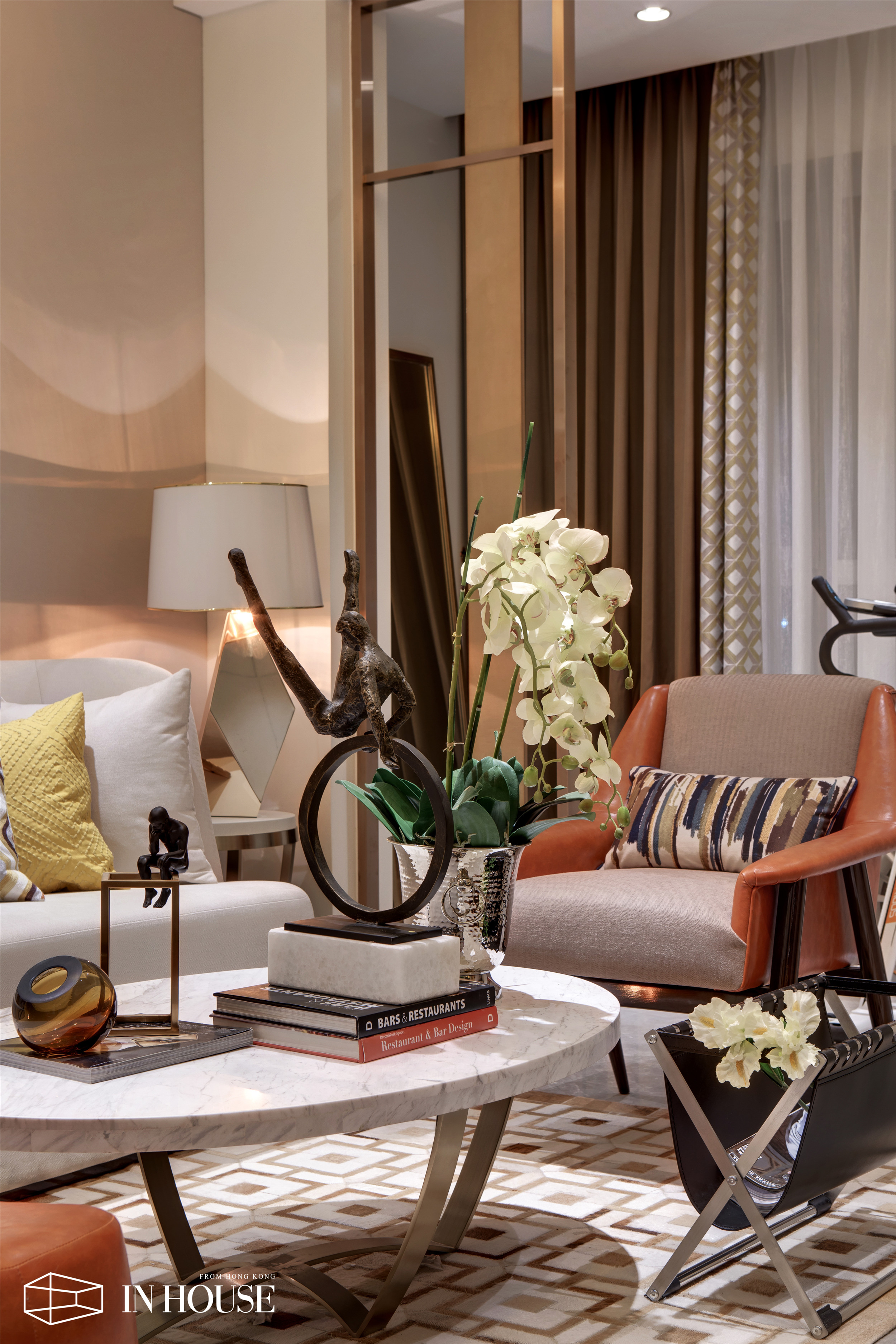 融创中新国际城95㎡样板间软装设计——INHOUSE设计-6