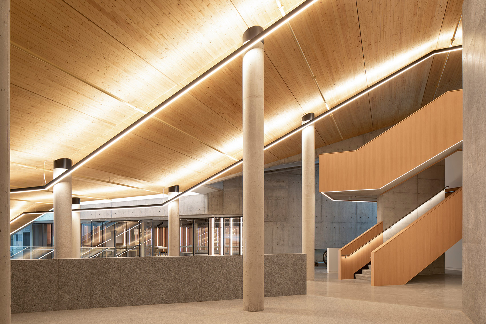 圣若瑟大殿的新访客亭丨加拿大魁北克丨Lemay-29