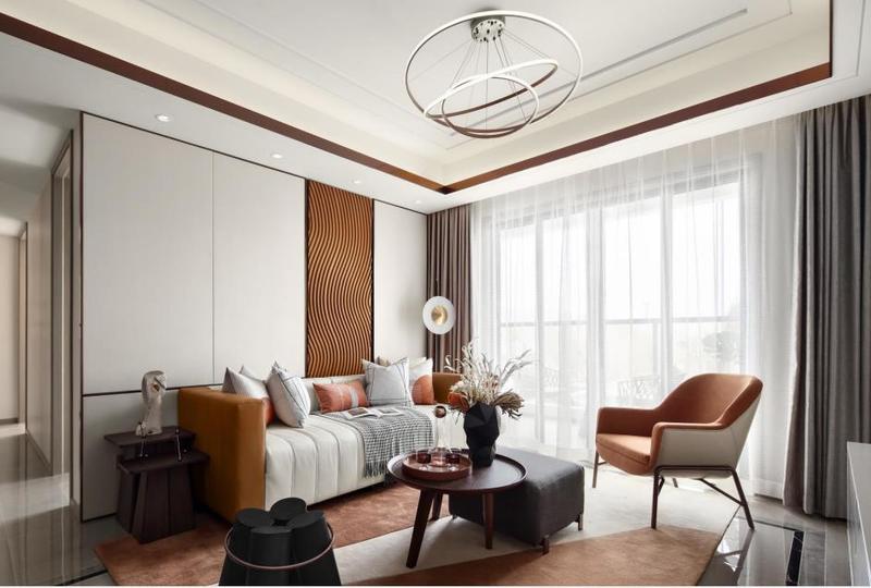 肇庆世茂滨江壹号样板间设计 | 空谷茗悠，知味赏韵-92