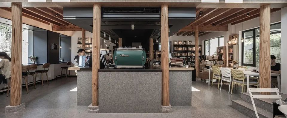 临海古城再望书苑 | 传统元素与现代设计共生的文化客厅-32