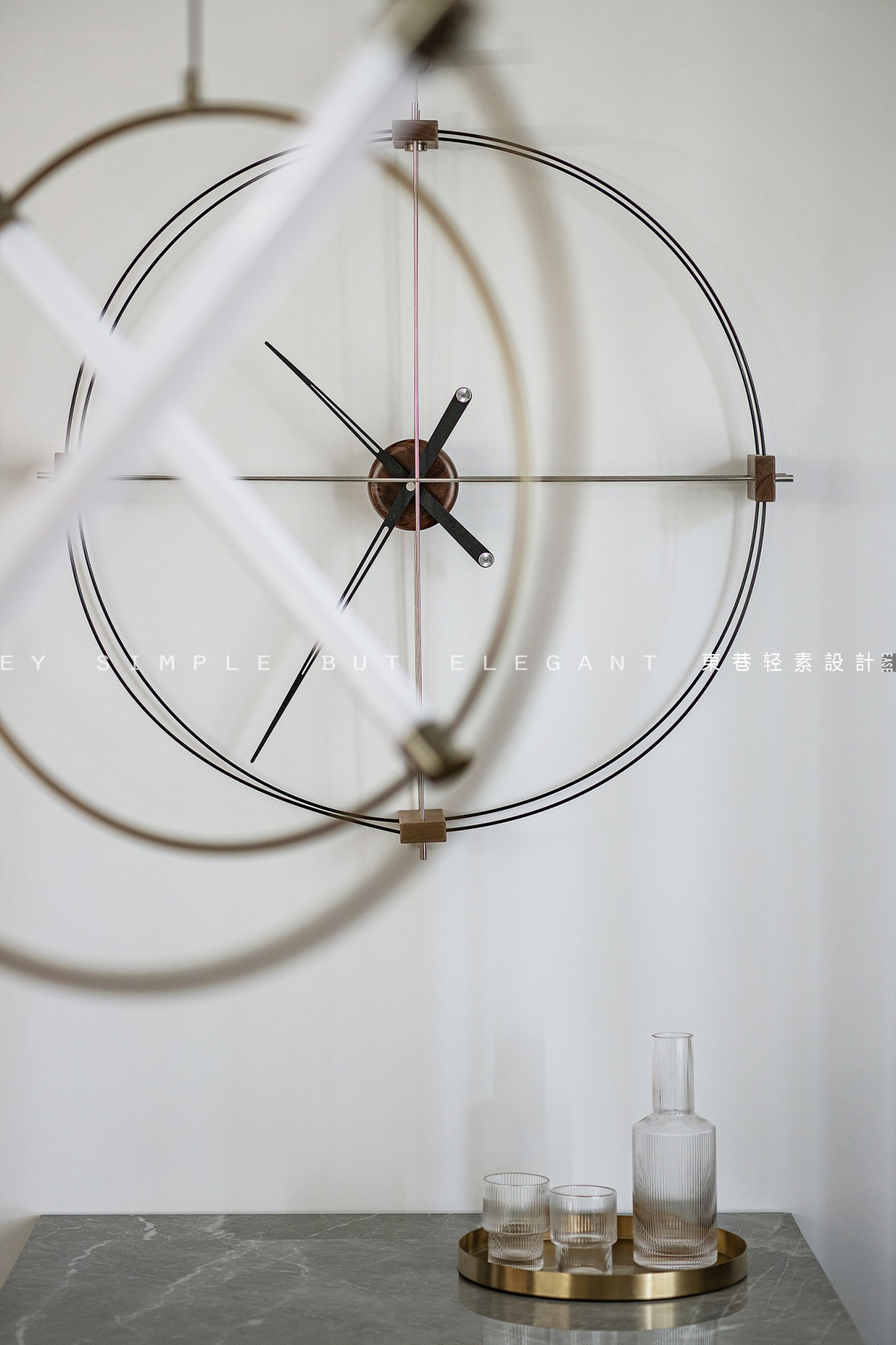 广西钦州灵山现代城样板间·东巷轻素打造光与影的世界-1