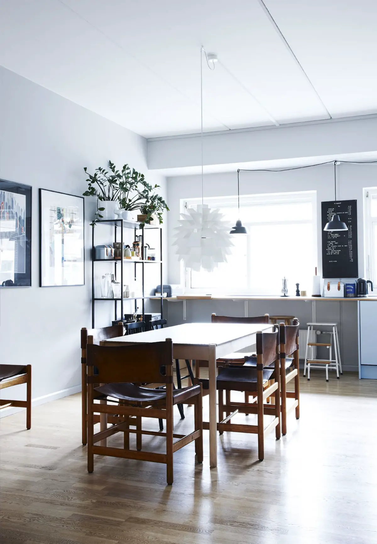 丹麦哥本哈根的玻璃墙 loft 家庭公寓-9