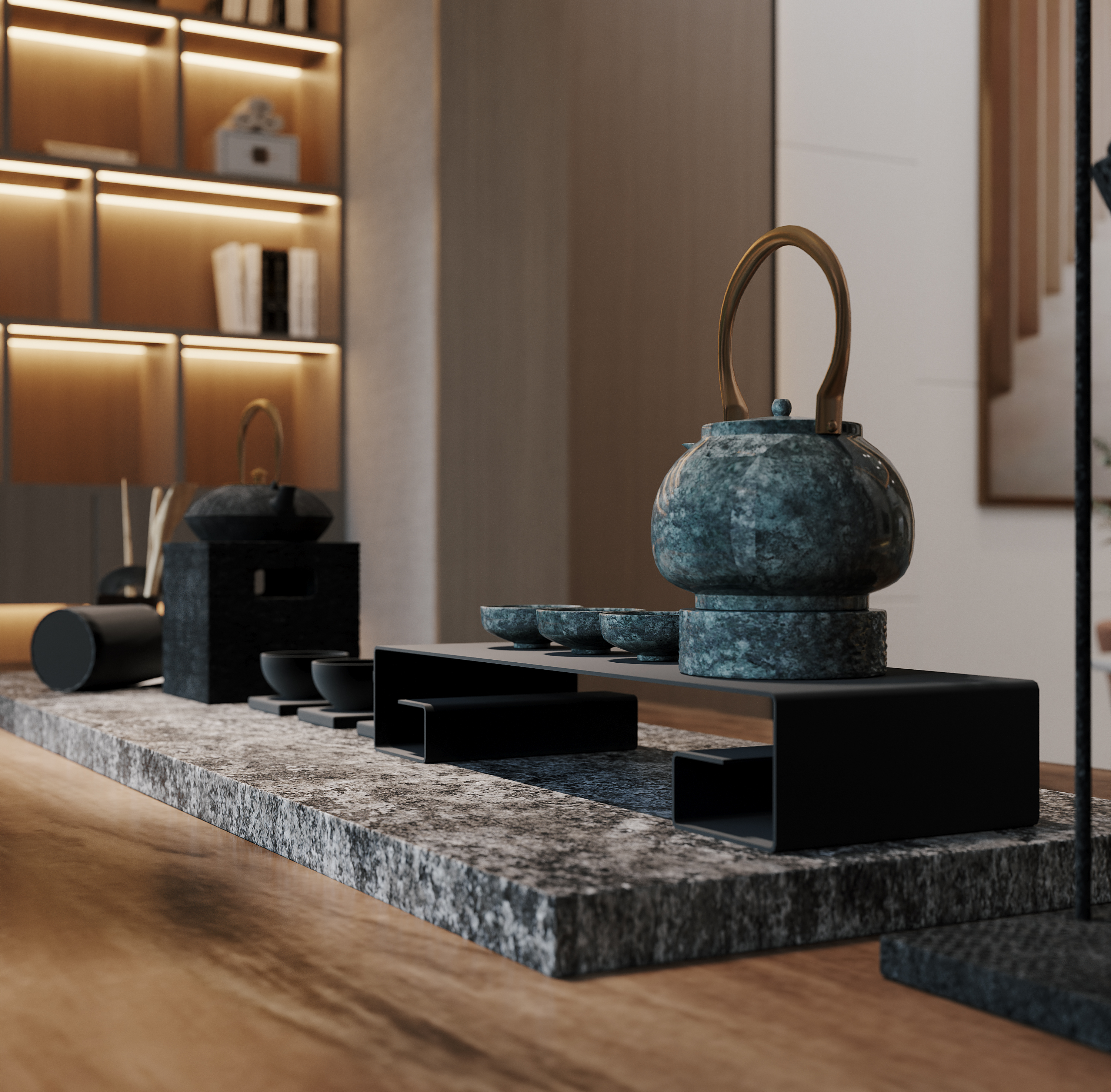 重庆现代跃层公寓 | LQL 设计展现空间魅力-10