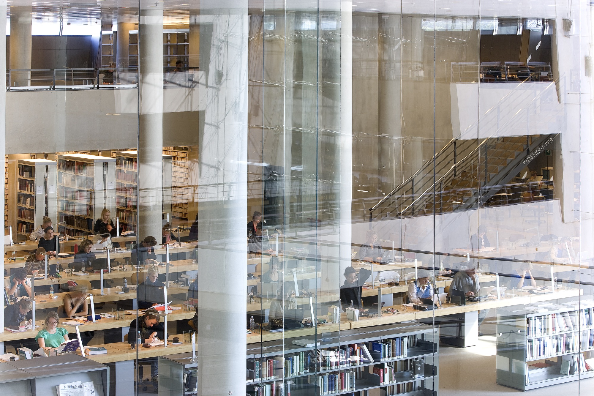 哥本哈根皇家图书馆——现代与传统的完美融合-5
