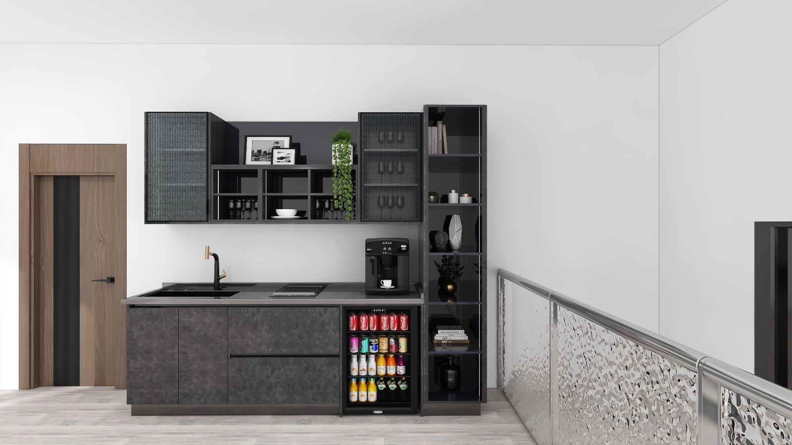 现代小型厨房设计-17