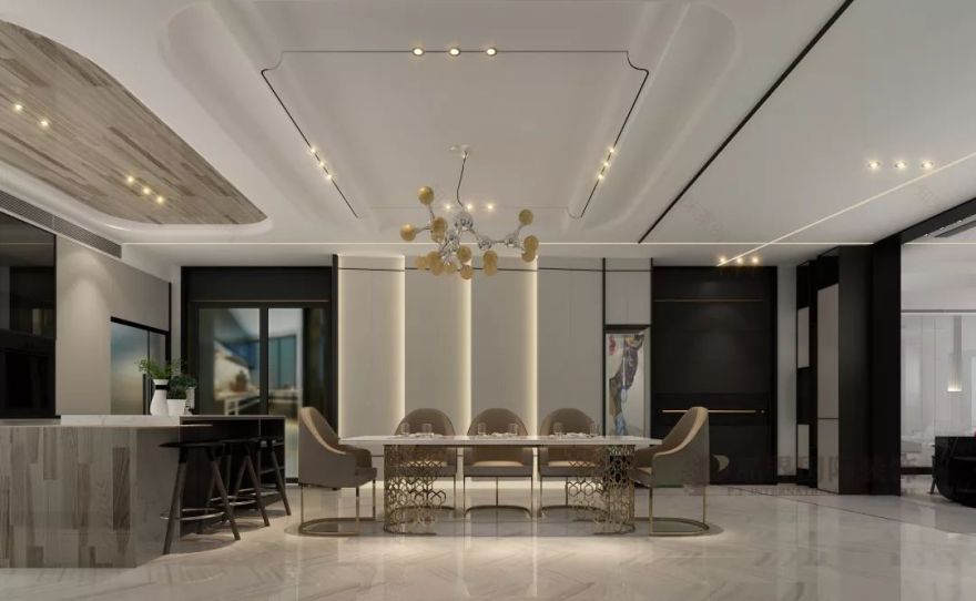 姜林设计 | 简约装修的魅力,打造全功能家居空间-24