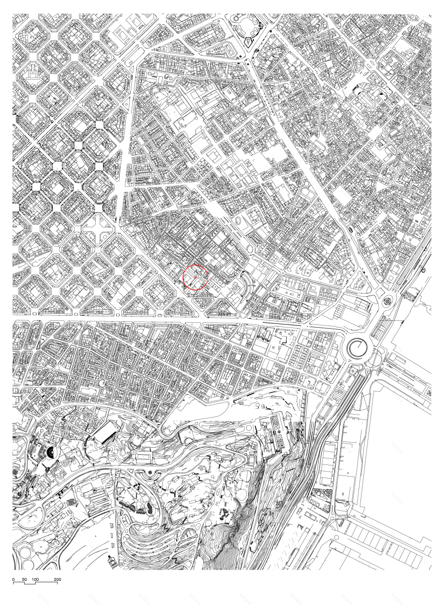 巴塞罗那临时绿色回收点 | 轻巧透明,融入街景-13