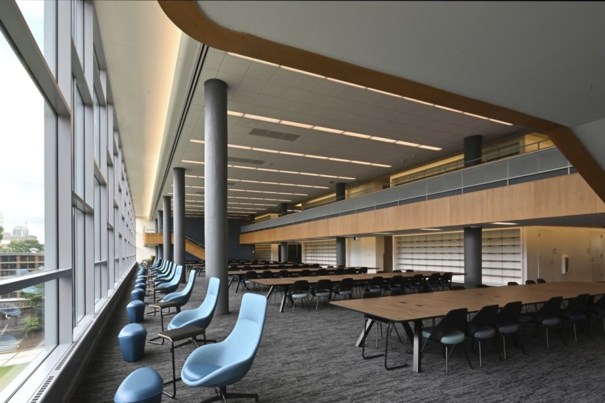 乔治亚理工学院图书馆改造丨美国亚特兰大丨BNIM-21