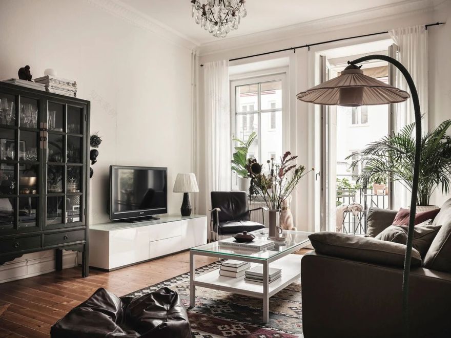 55㎡复古美感家-18