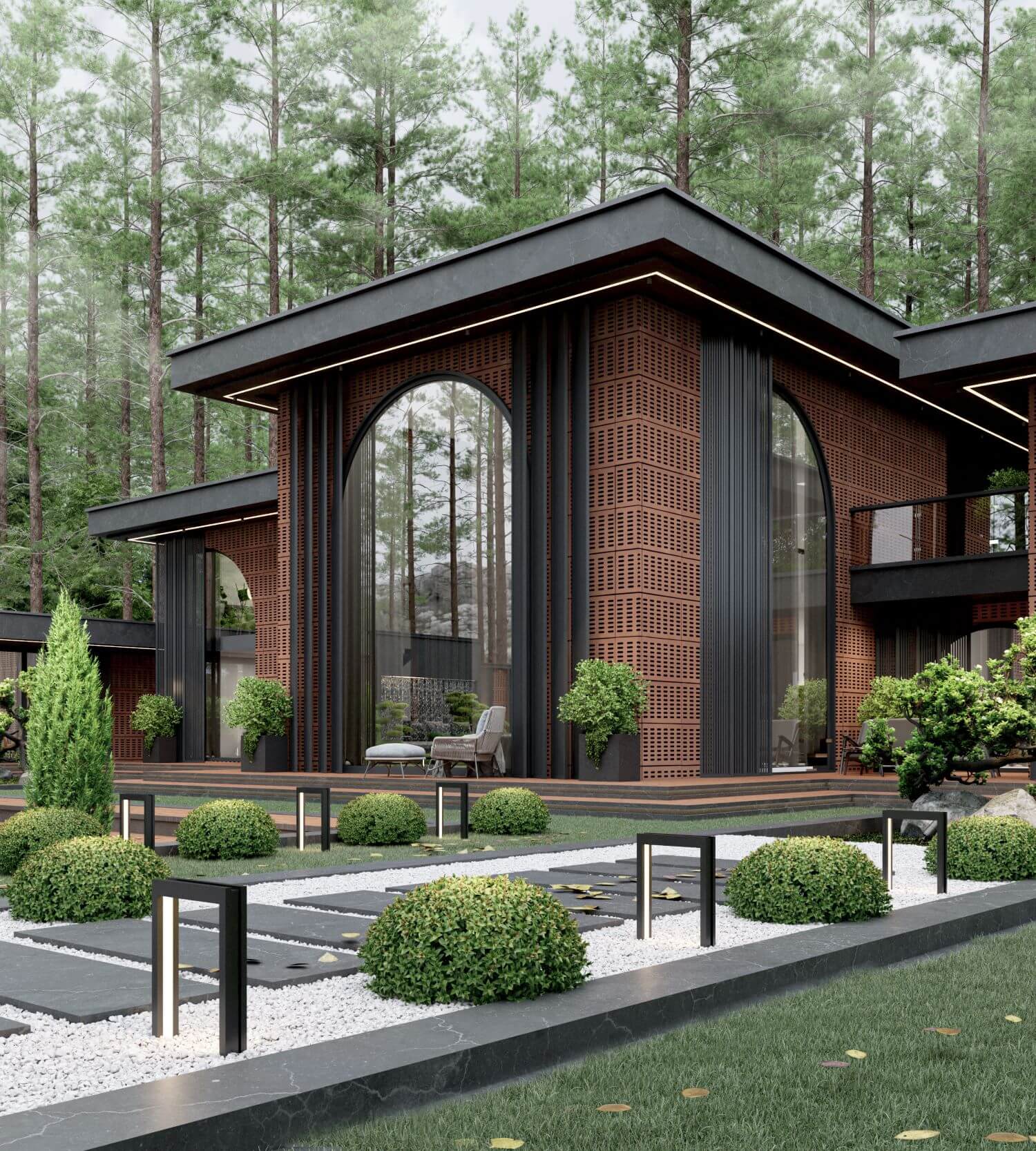 红砖别墅丨伊朗丨UFO Studio-8