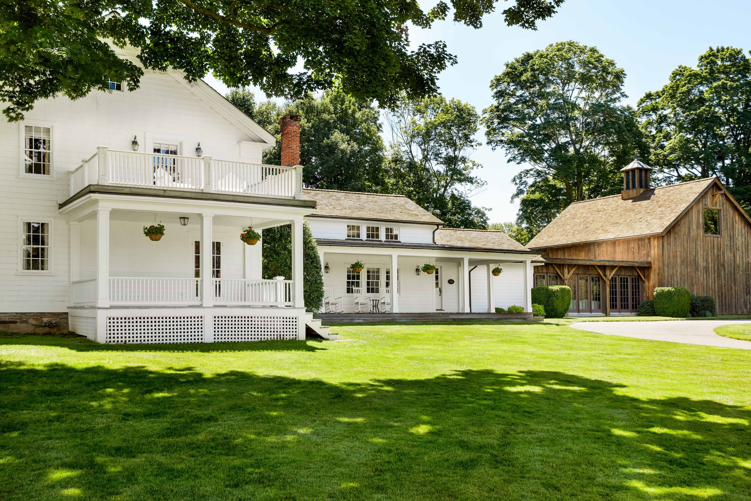 韦斯特波特殖民地风格建筑（注：Colonial常见可表示殖民地风格的（建筑） ，这里结合Westport推测是指具有殖民地风格的建筑等，若有更具体语境可调整） 丨美国韦斯特波特丨Kathleen Walsh Interiors-78