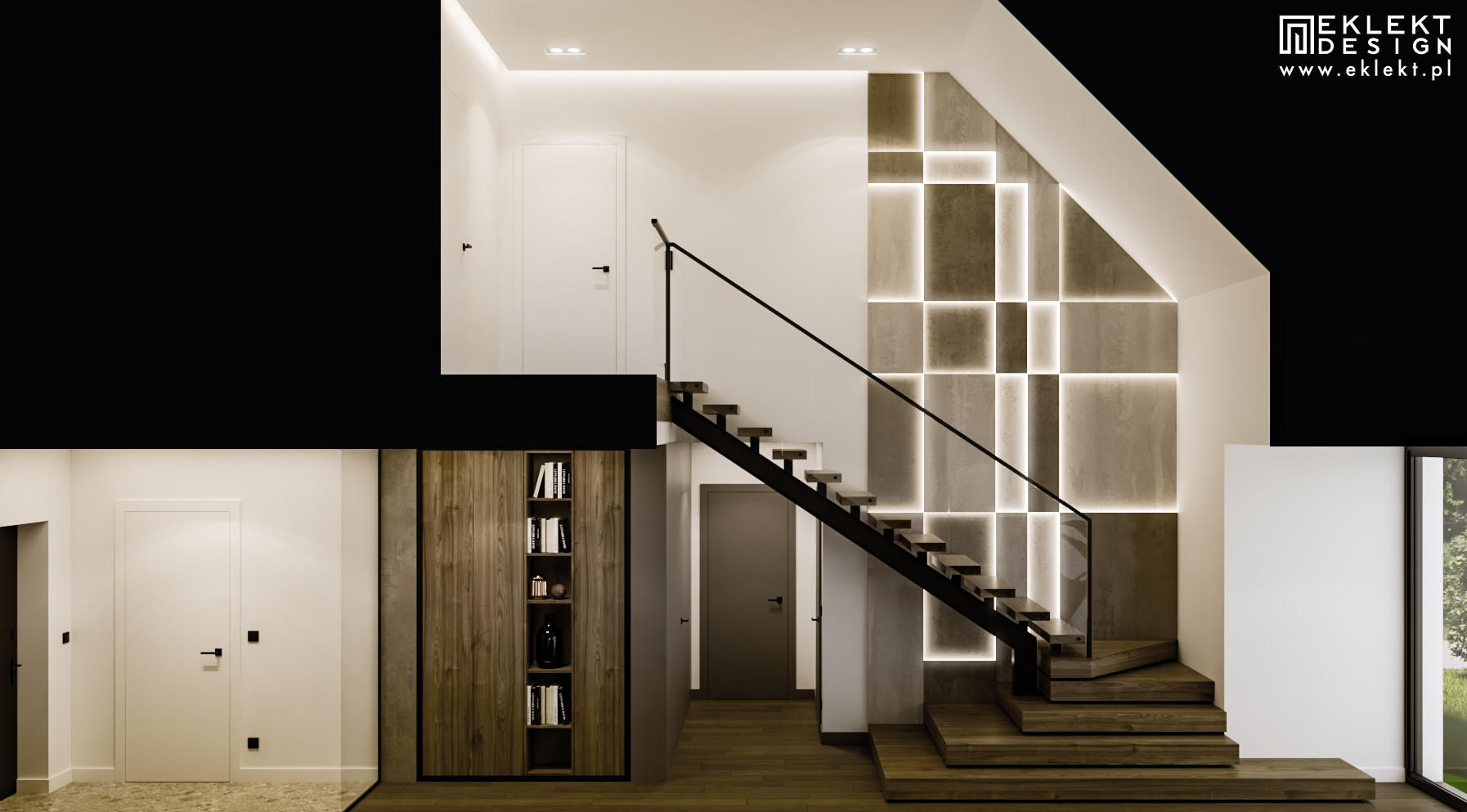 Dom W Bolechowicach, Salon z Aneksem Kuchennym-10