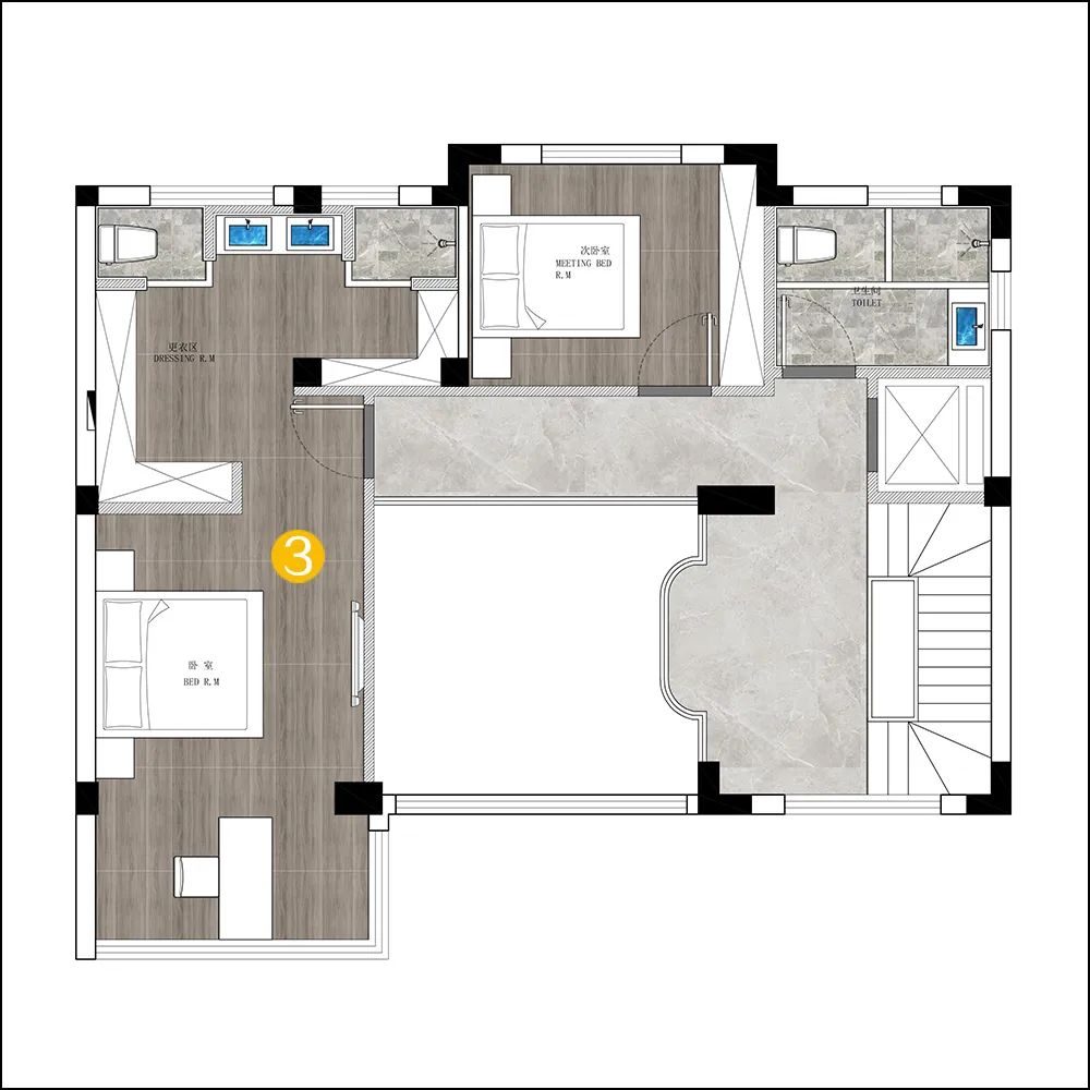 《云栖》欧式轻奢别墅设计丨范秦丽-45
