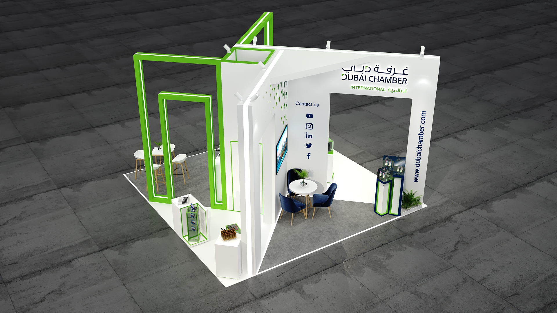 Dubai Chamber Booth-6