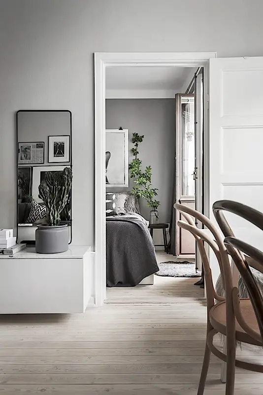 北欧小户型的灰色魅力-19