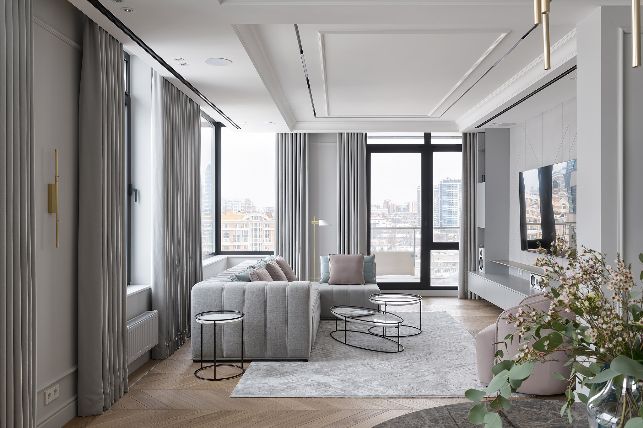 TETRIS·Grey Emerald 公寓丨乌克兰基辅丨S+O architects-23