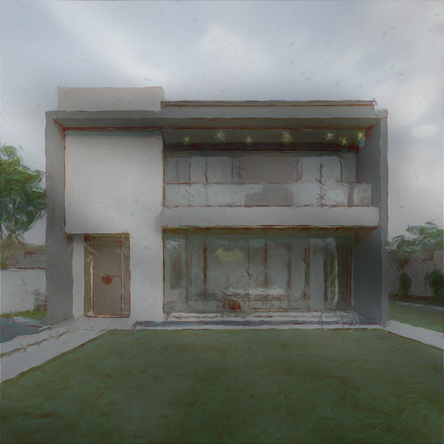 建筑草图丨Bozelos Panagiotis-8