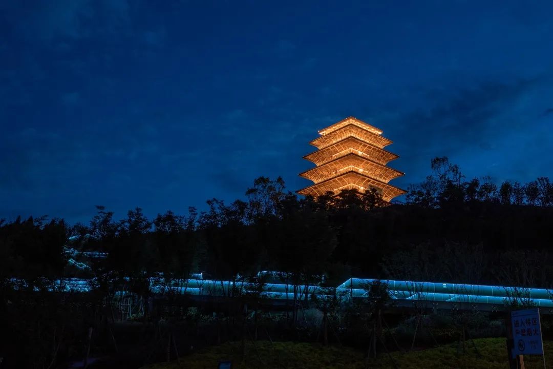 丹景阁 | 融入竹文化的现代观景楼阁-59