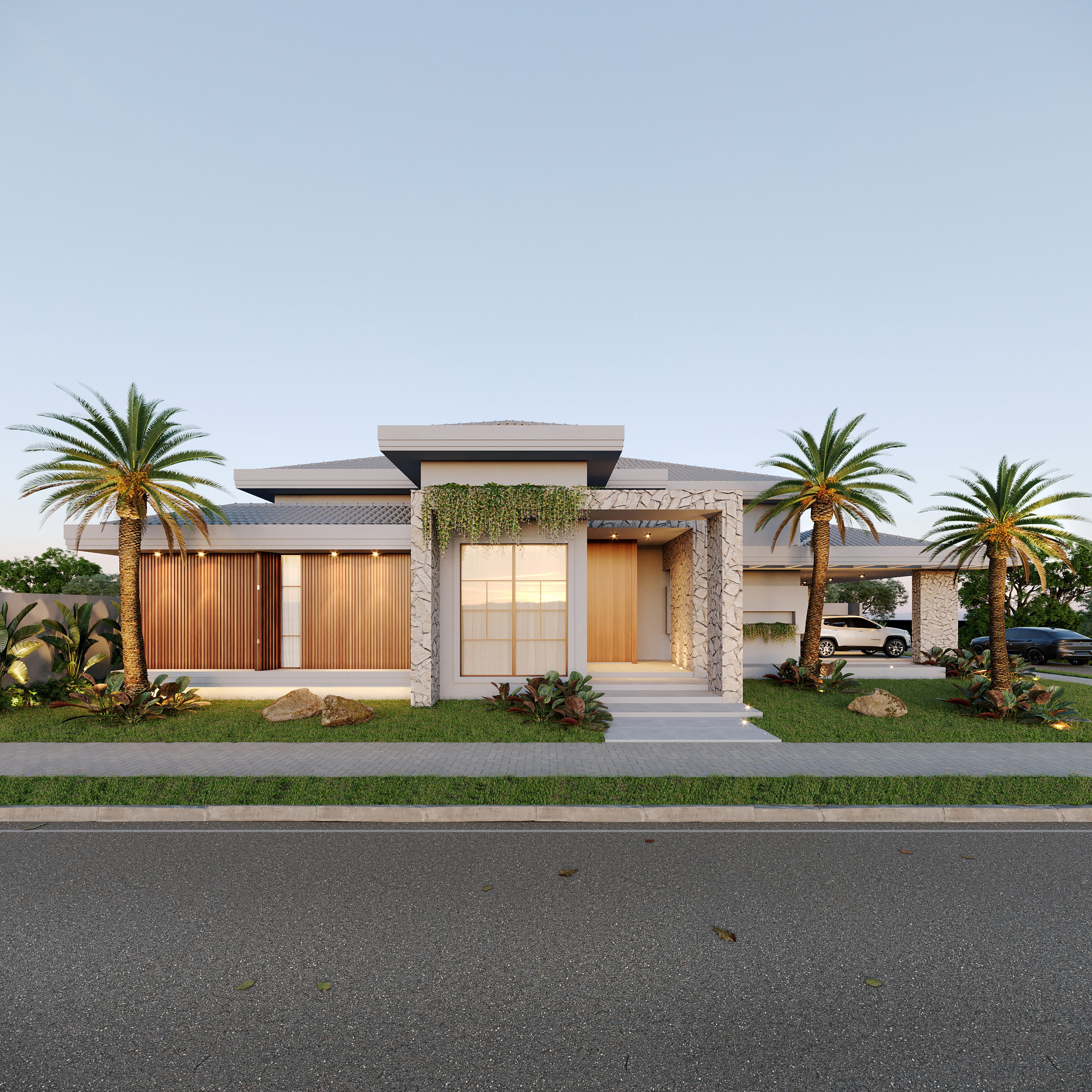 FAchada e Área de lazer-13