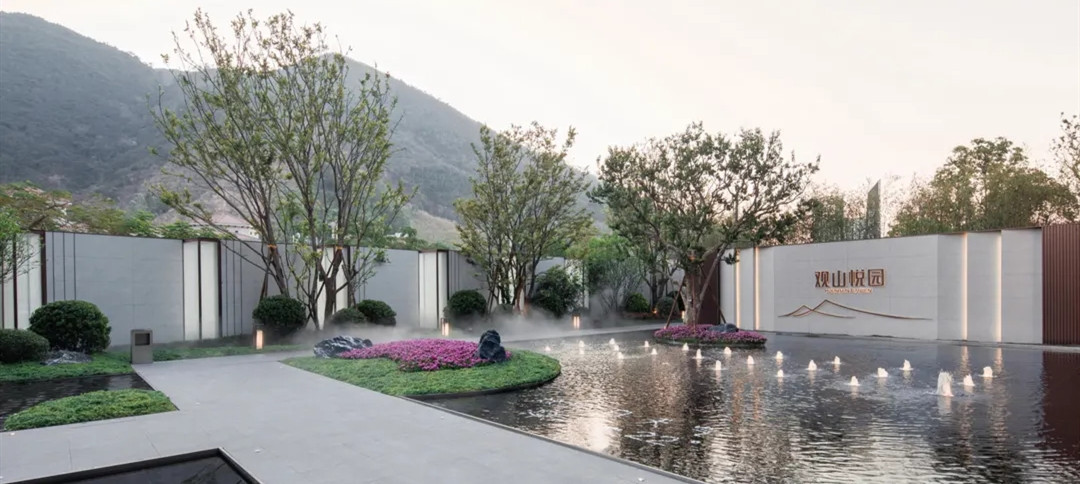 广东华润置地·观山悦园示范区景观-6