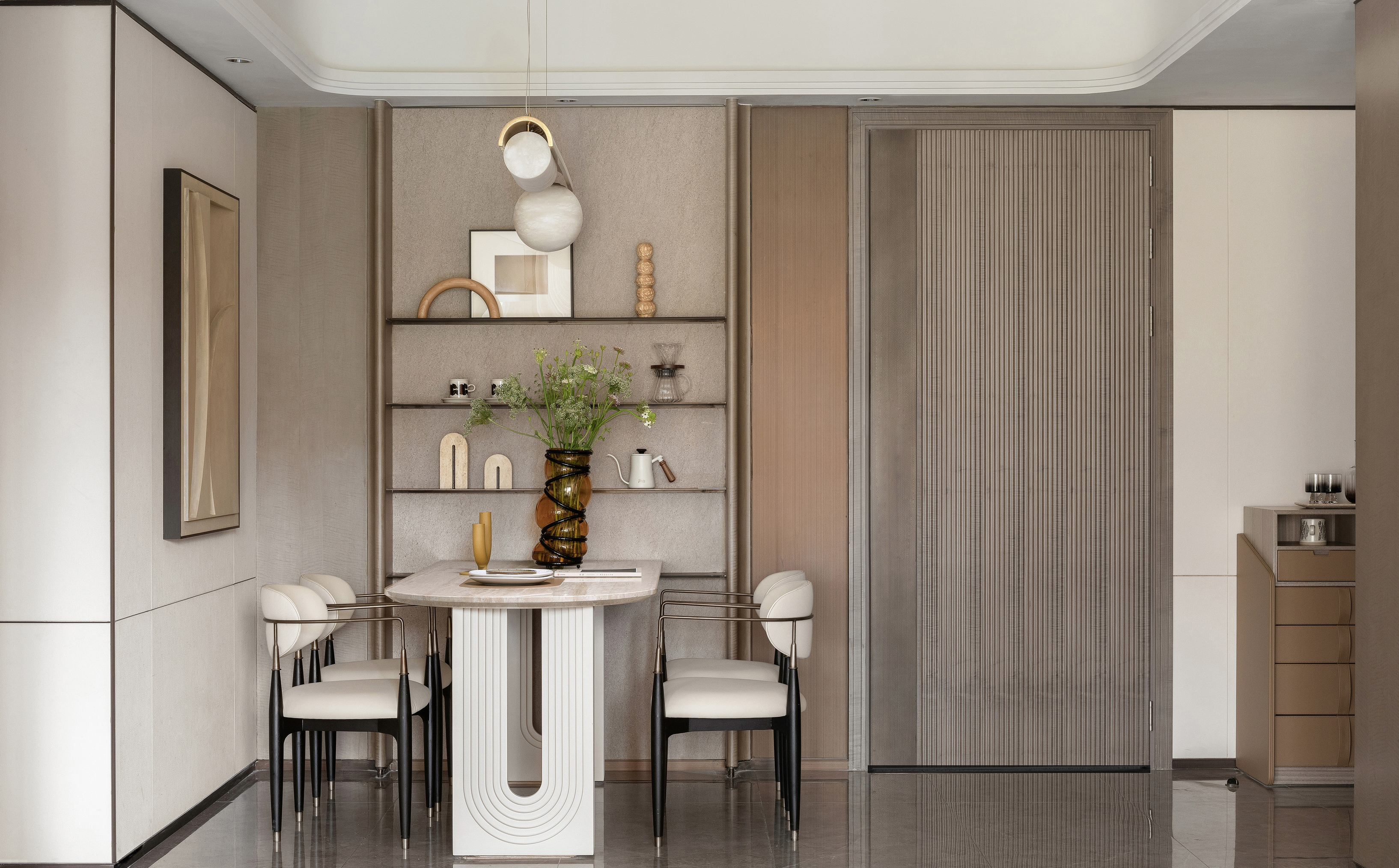 厦门湖畔润璟样板房丨中国厦门丨零次方空间陈设设计（室内）,众睦设计（软装）-23