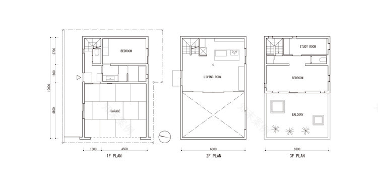 东京住宅区的车库变大厅设计-31