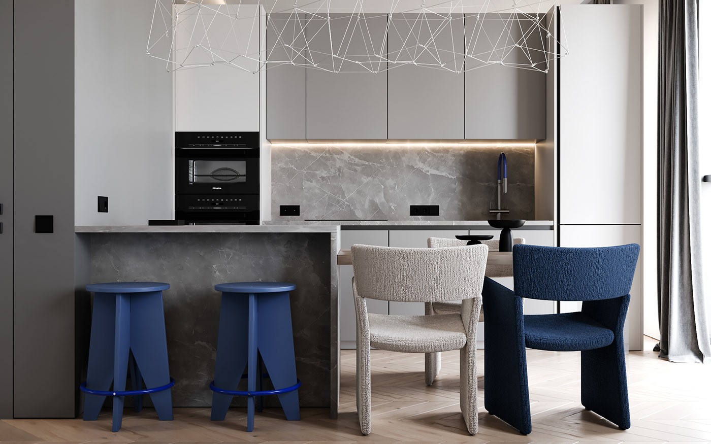 62.6㎡小空间公寓设计 超精致！-6